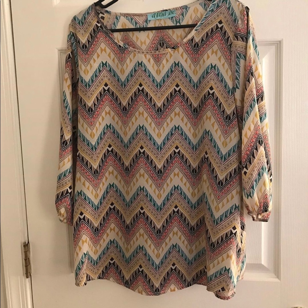 Francesca’s Aztec top